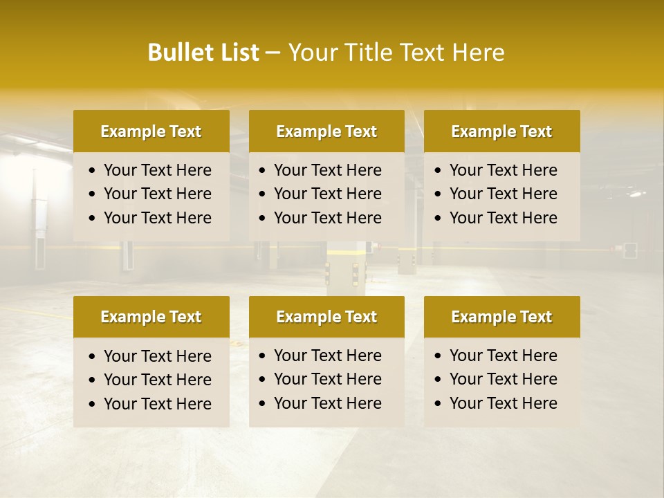 City Place Transport PowerPoint Template