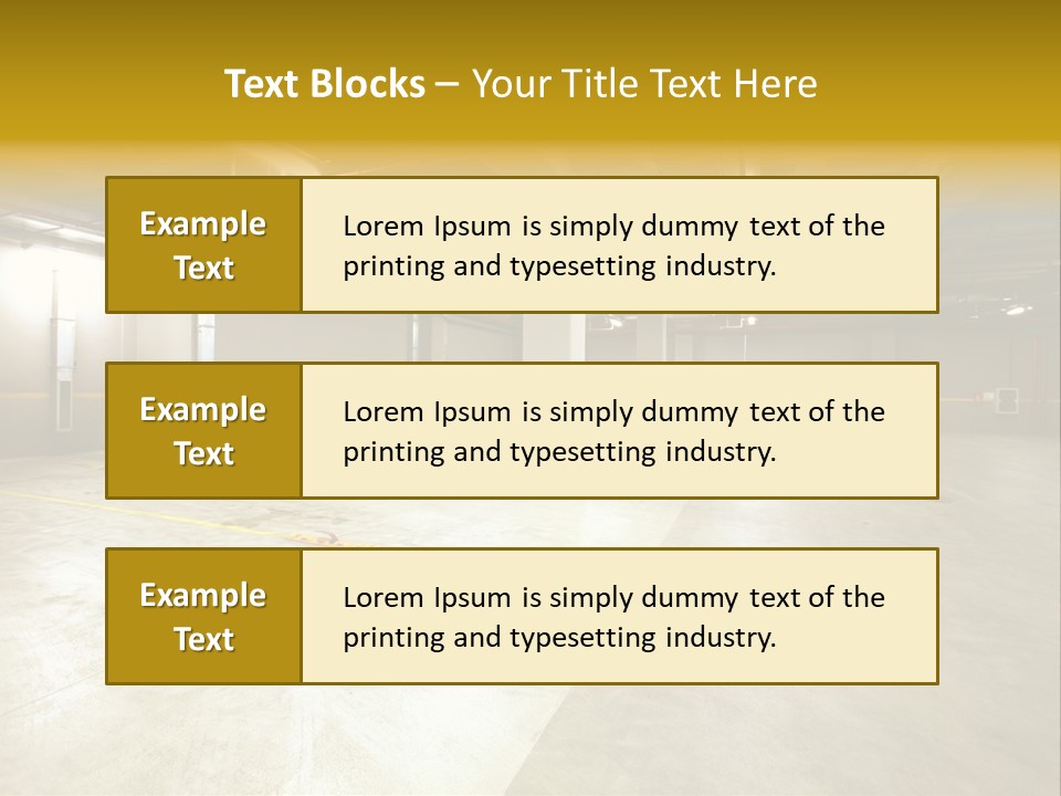 City Place Transport PowerPoint Template