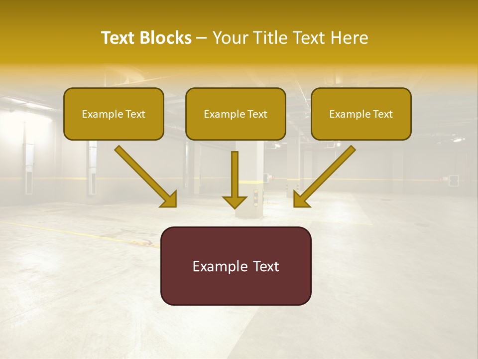 City Place Transport PowerPoint Template