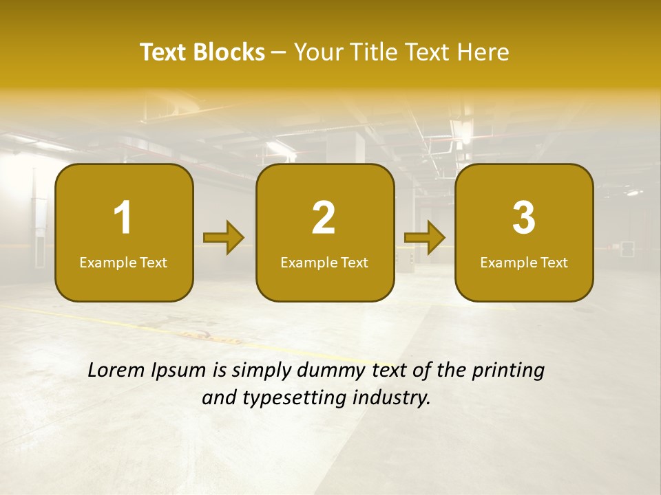 City Place Transport PowerPoint Template