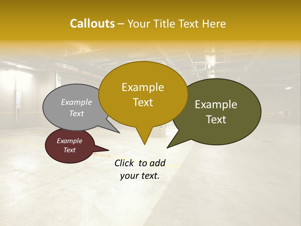 City Place Transport PowerPoint Template