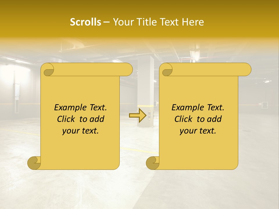City Place Transport PowerPoint Template