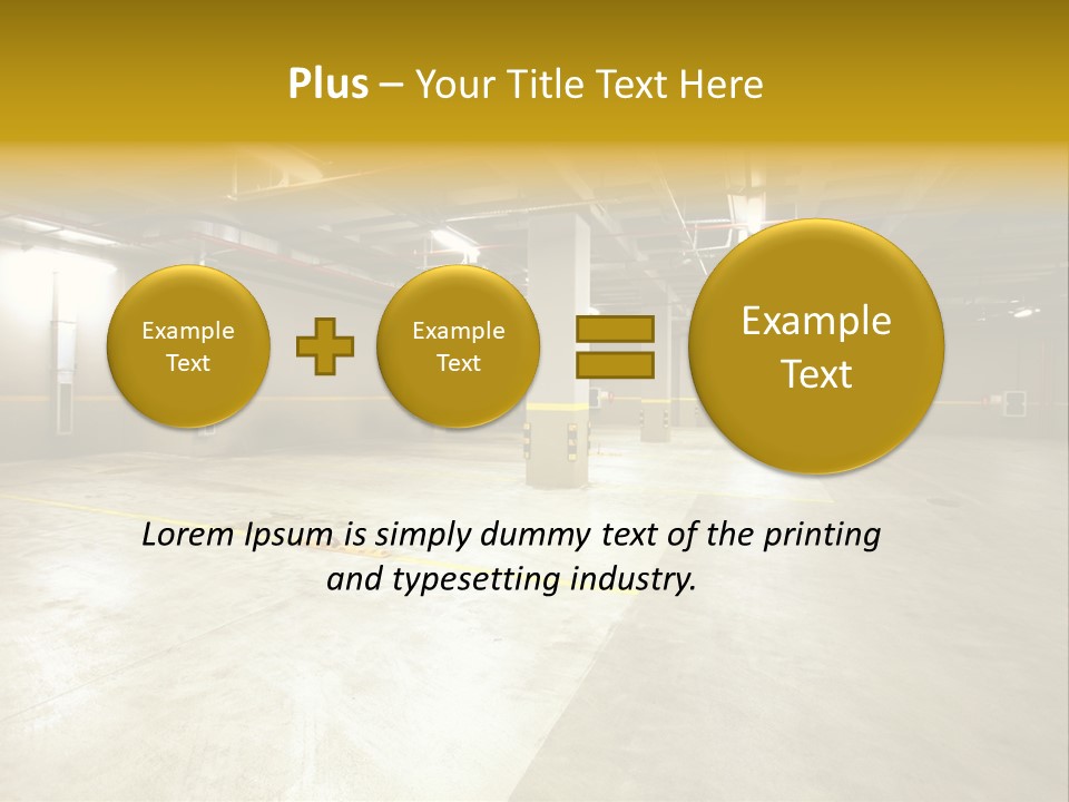 City Place Transport PowerPoint Template