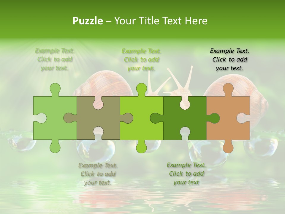 Wildlife Bug Lovemaking PowerPoint Template