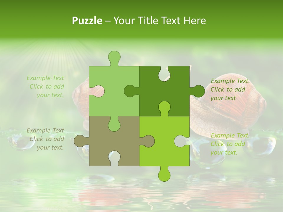 Wildlife Bug Lovemaking PowerPoint Template