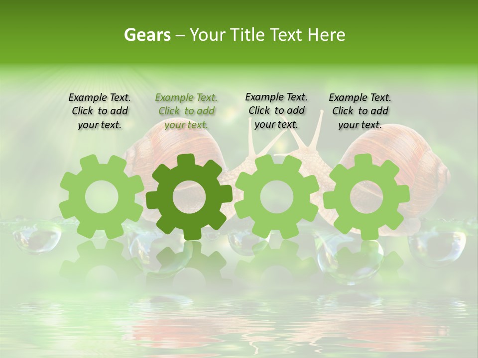 Wildlife Bug Lovemaking PowerPoint Template