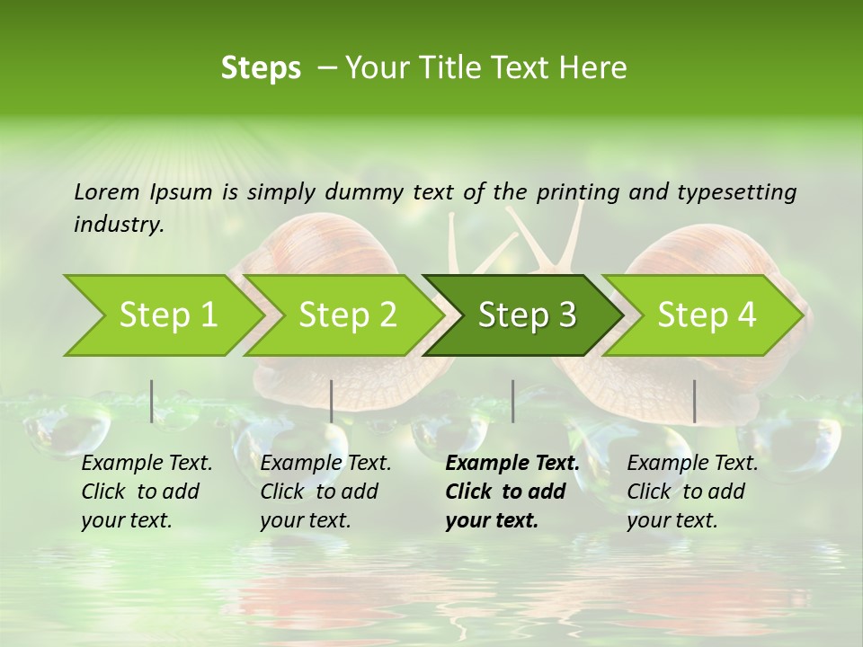 Wildlife Bug Lovemaking PowerPoint Template