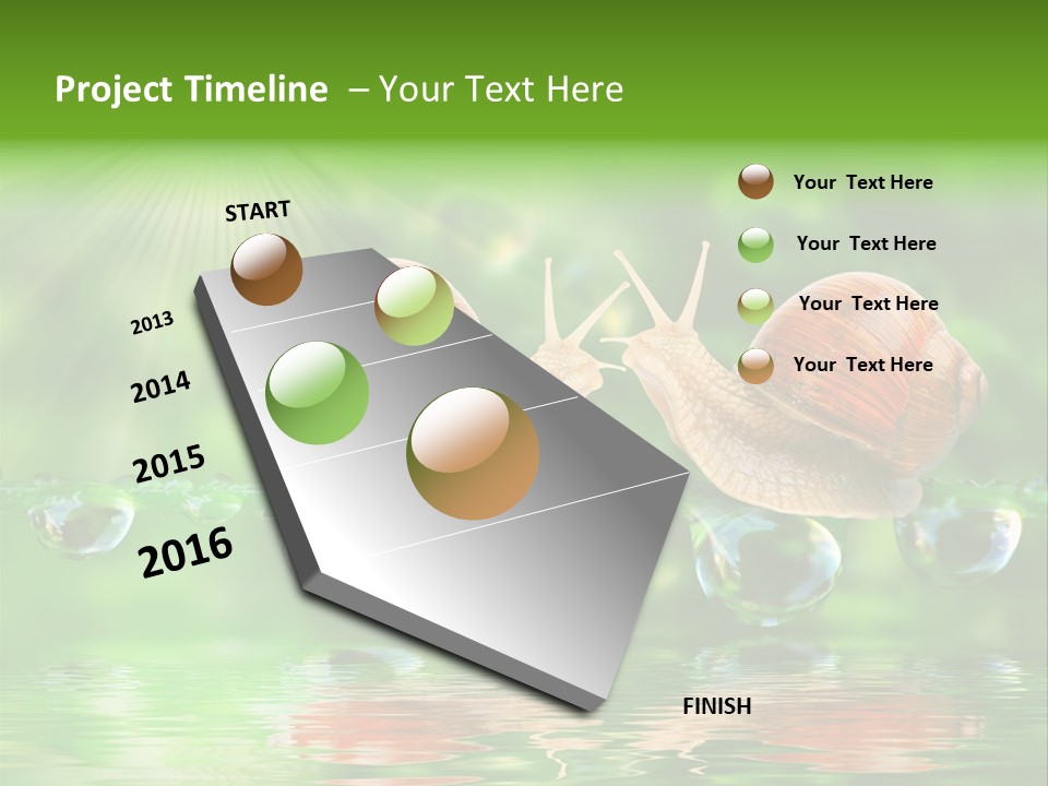 Wildlife Bug Lovemaking PowerPoint Template