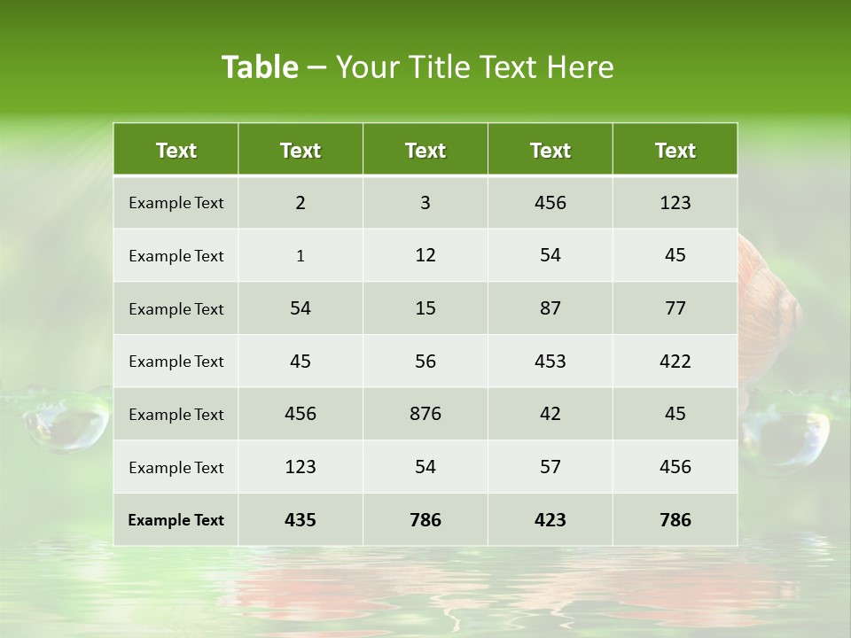 Wildlife Bug Lovemaking PowerPoint Template