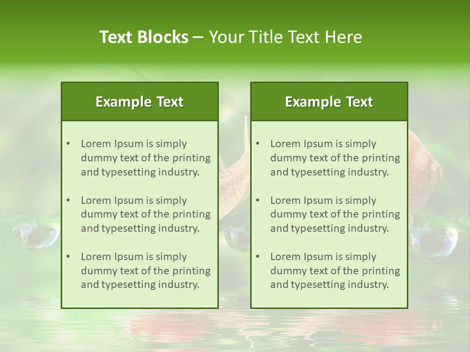 Wildlife Bug Lovemaking PowerPoint Template