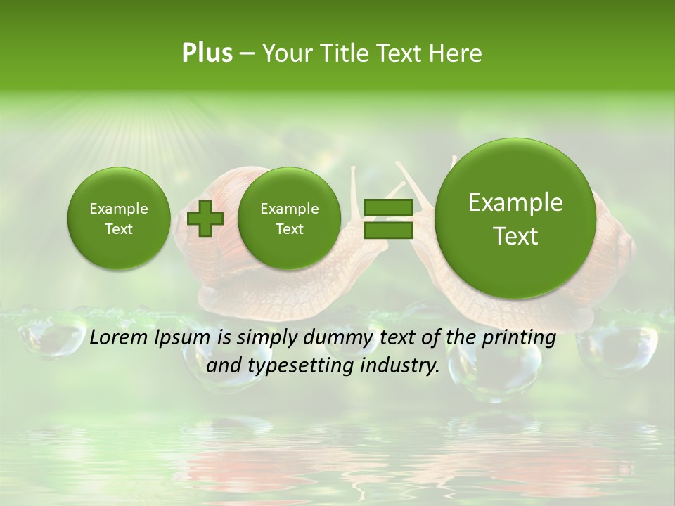 Wildlife Bug Lovemaking PowerPoint Template