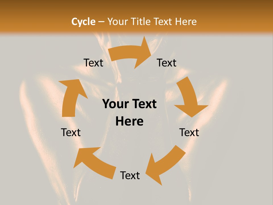 Slim Woman Erotic PowerPoint Template