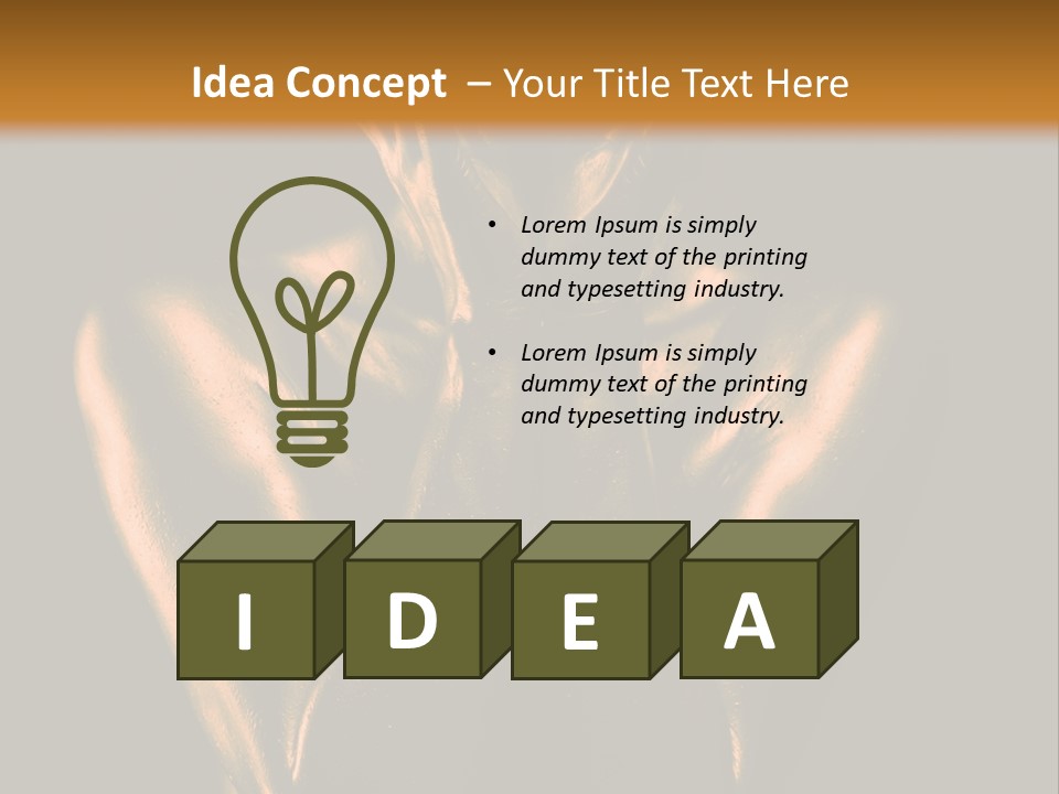 Slim Woman Erotic PowerPoint Template