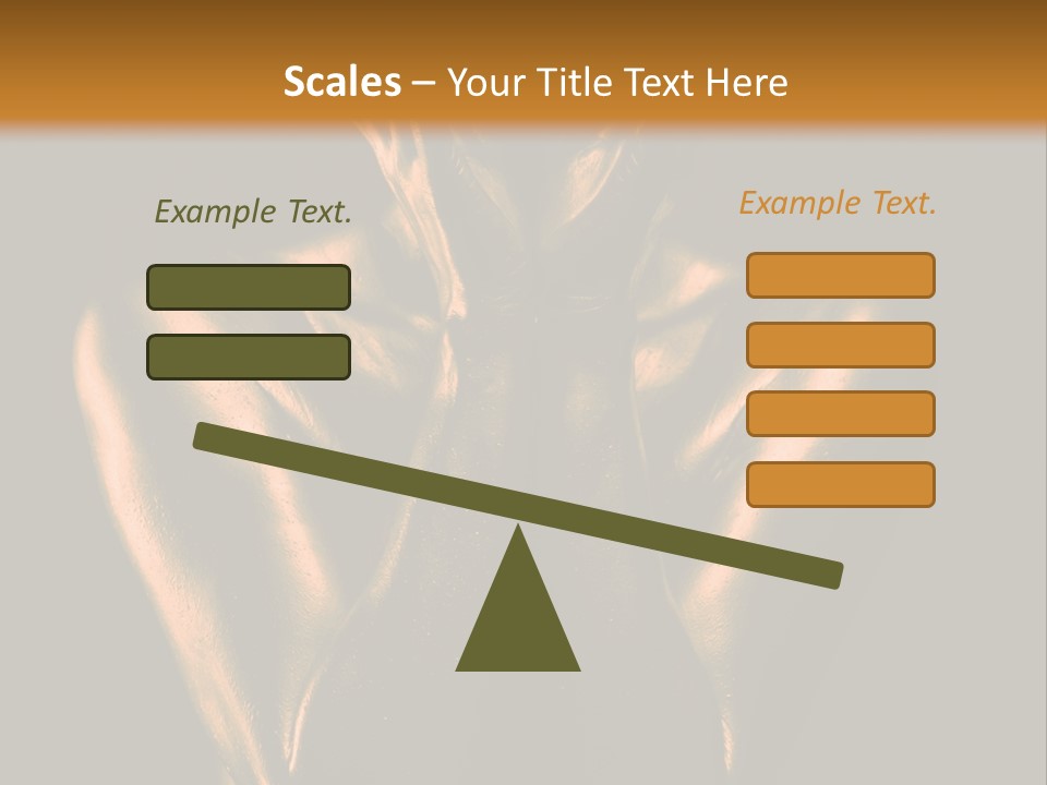 Slim Woman Erotic PowerPoint Template