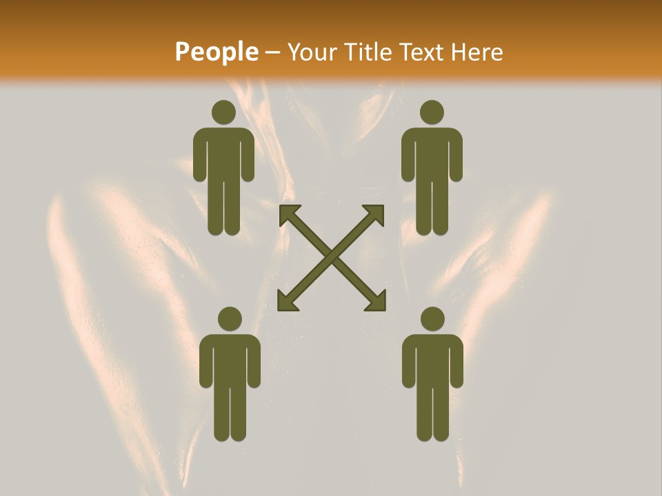 Slim Woman Erotic PowerPoint Template