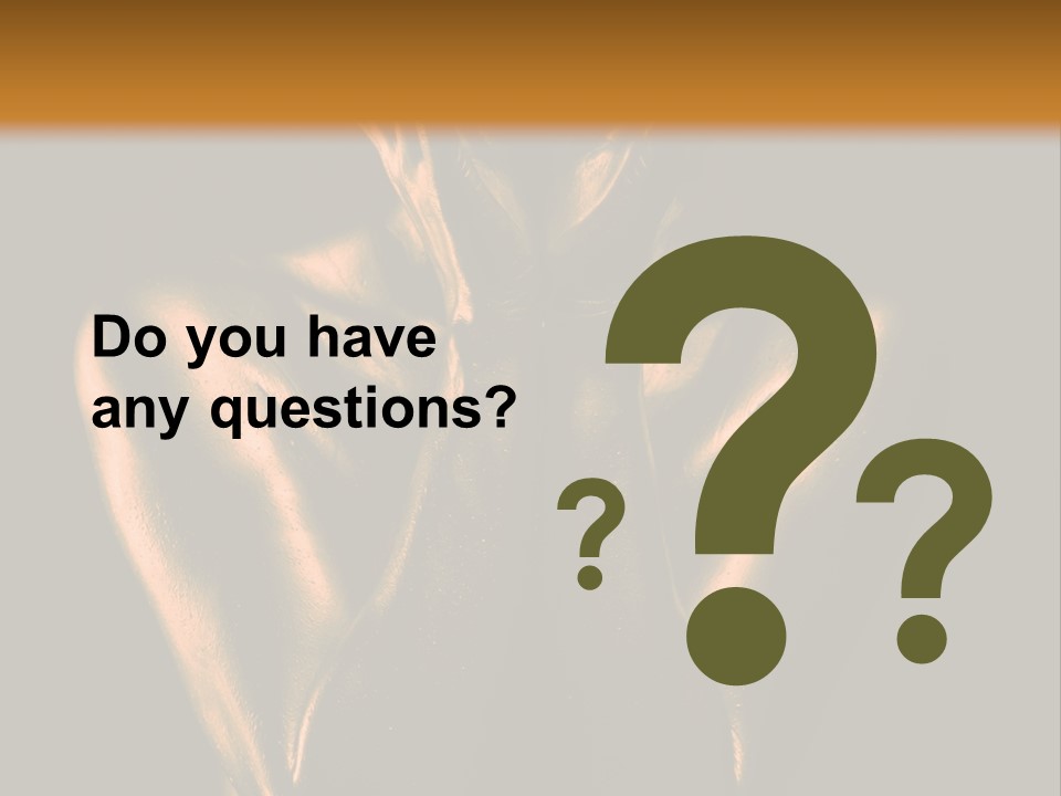 Slim Woman Erotic PowerPoint Template