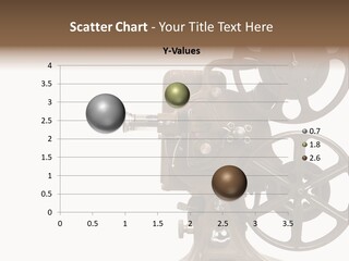 Cinema Light Scratches PowerPoint Template