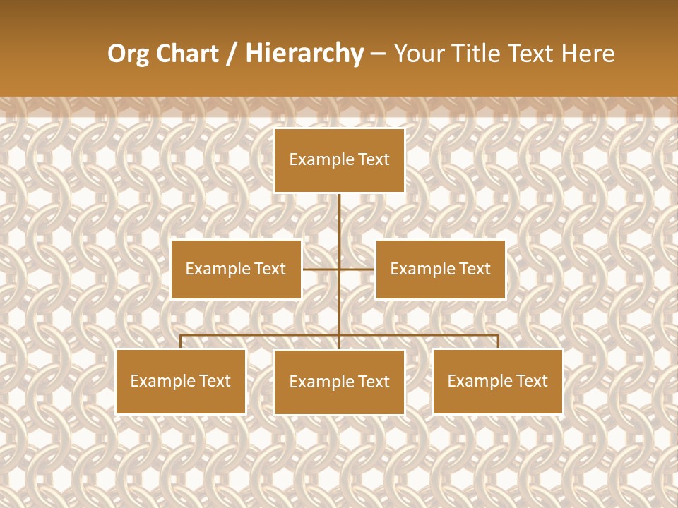 Rings Yellow White PowerPoint Template