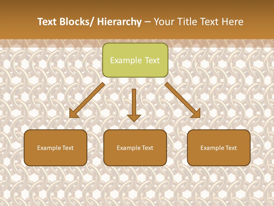 Rings Yellow White PowerPoint Template