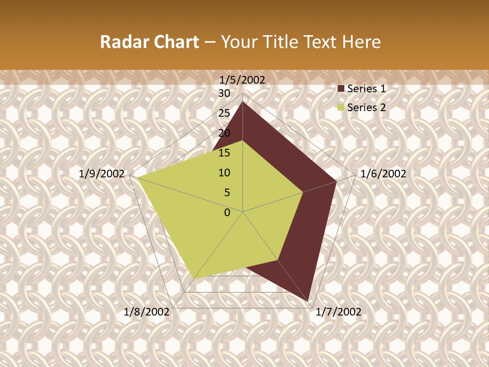 Rings Yellow White PowerPoint Template