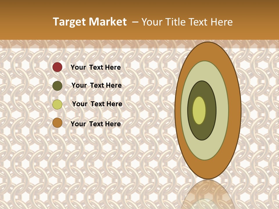 Rings Yellow White PowerPoint Template