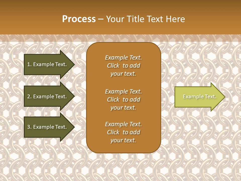 Rings Yellow White PowerPoint Template