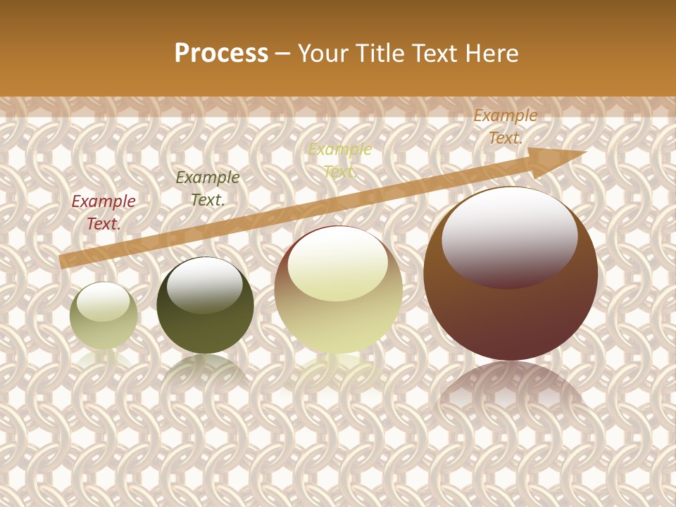 Rings Yellow White PowerPoint Template