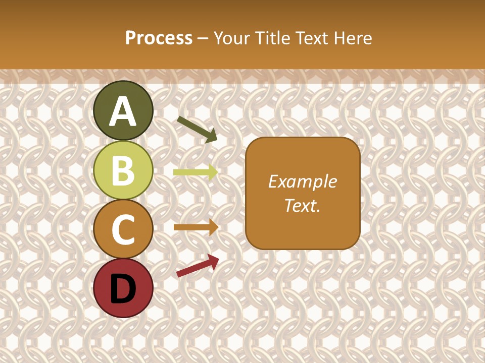Rings Yellow White PowerPoint Template