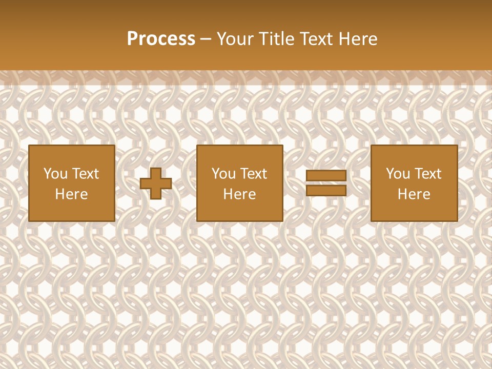 Rings Yellow White PowerPoint Template