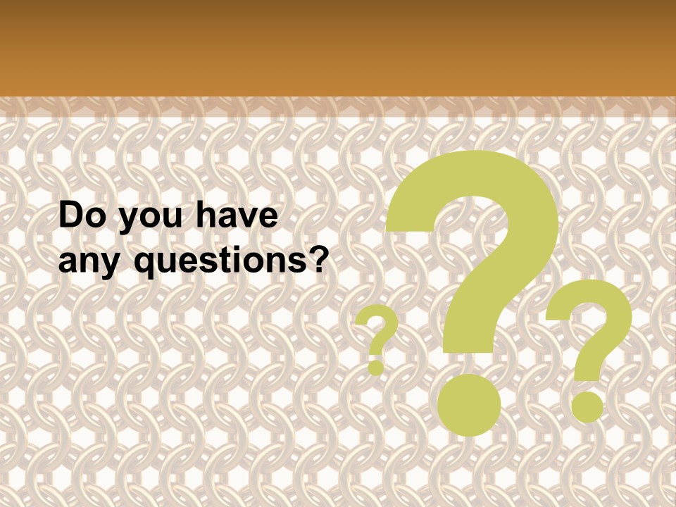 Rings Yellow White PowerPoint Template