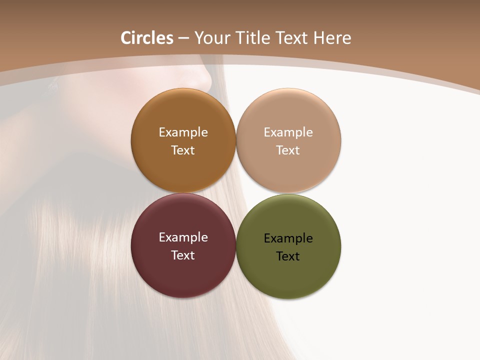Coloring Bright Make Up PowerPoint Template