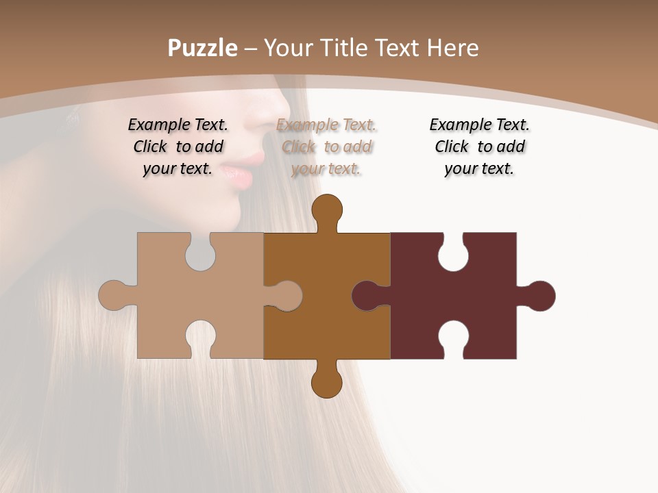 Coloring Bright Make Up PowerPoint Template