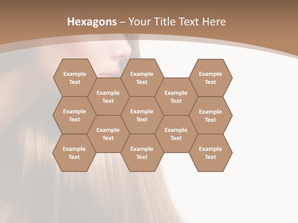 Coloring Bright Make Up PowerPoint Template