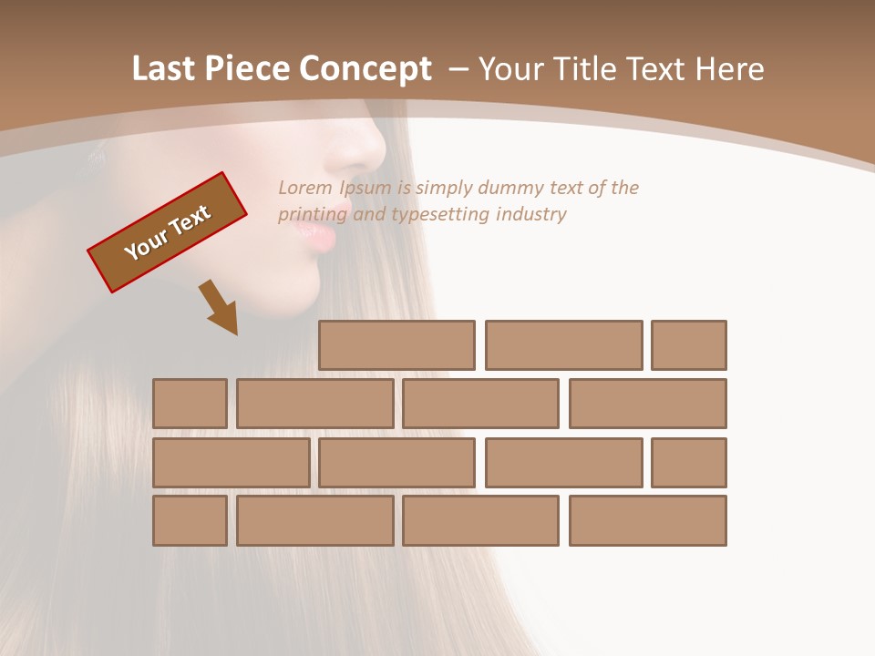 Coloring Bright Make Up PowerPoint Template