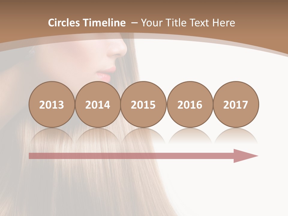 Coloring Bright Make Up PowerPoint Template