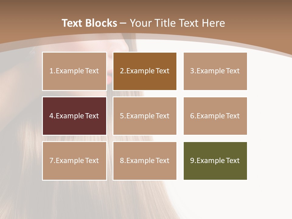 Coloring Bright Make Up PowerPoint Template