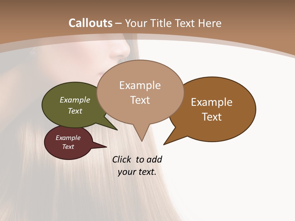 Coloring Bright Make Up PowerPoint Template