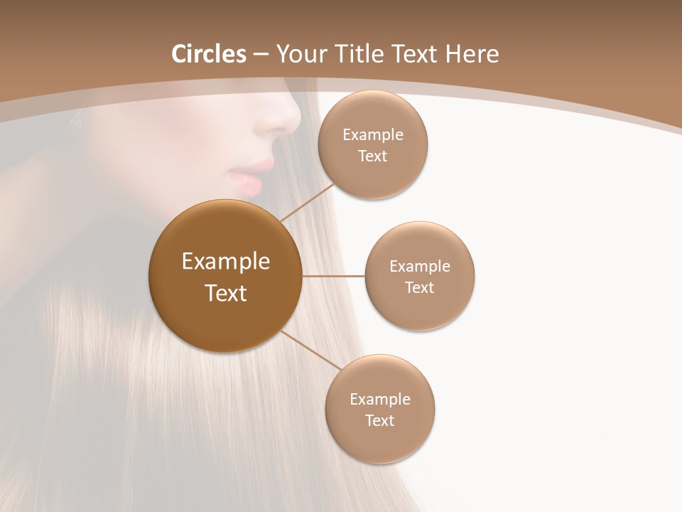 Coloring Bright Make Up PowerPoint Template
