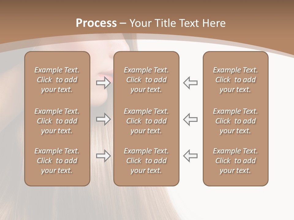 Coloring Bright Make Up PowerPoint Template