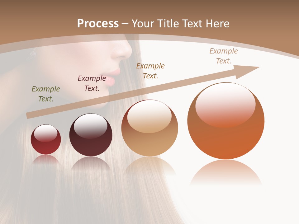 Coloring Bright Make Up PowerPoint Template