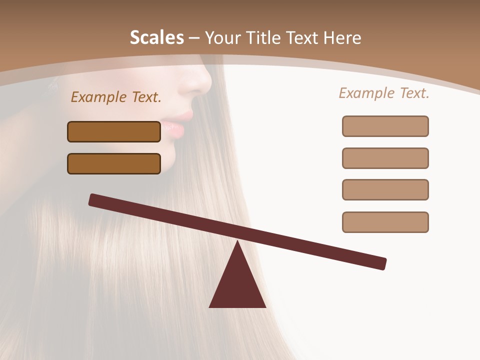 Coloring Bright Make Up PowerPoint Template