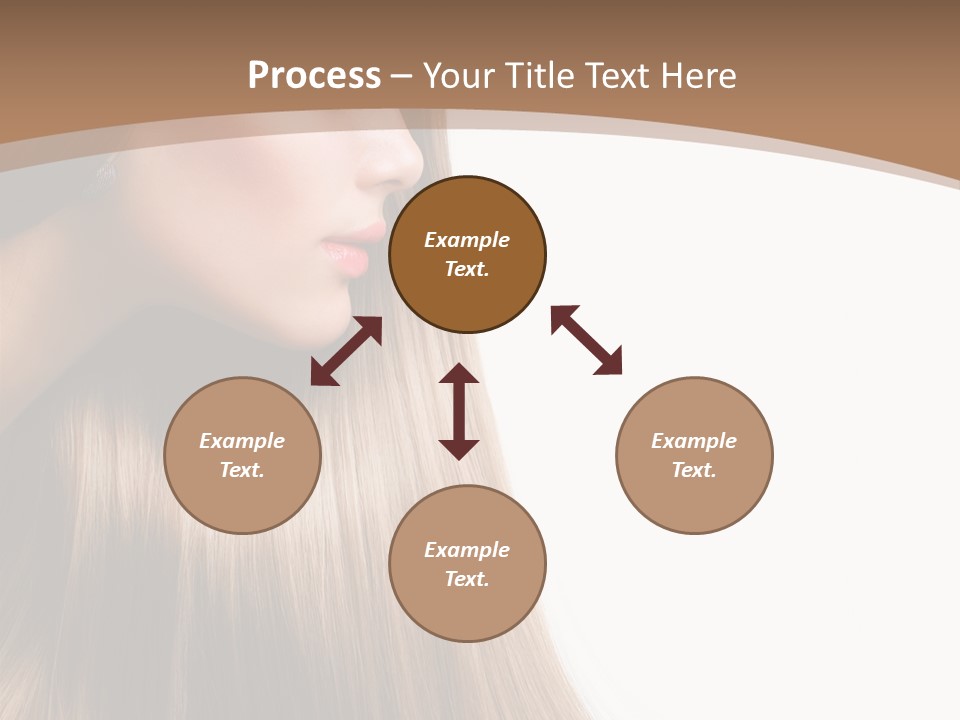 Coloring Bright Make Up PowerPoint Template