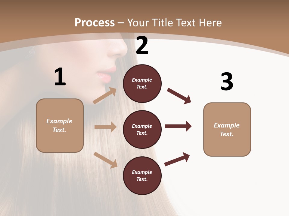 Coloring Bright Make Up PowerPoint Template