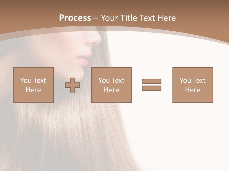 Coloring Bright Make Up PowerPoint Template