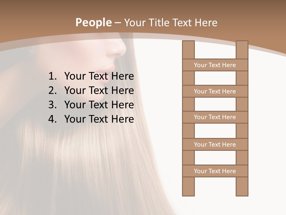 Coloring Bright Make Up PowerPoint Template