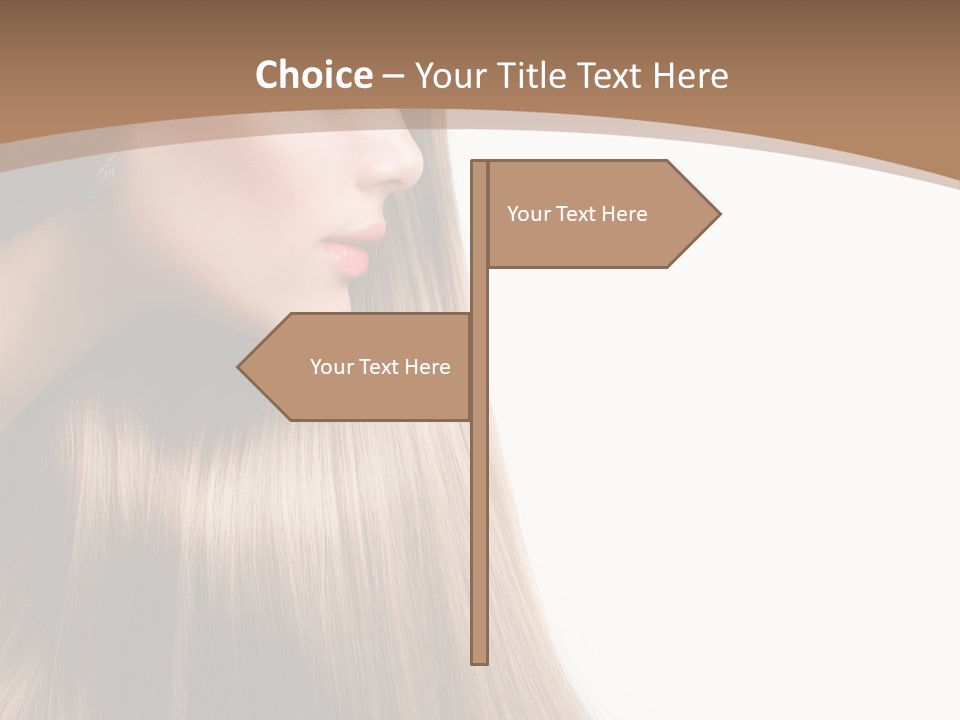 Coloring Bright Make Up PowerPoint Template