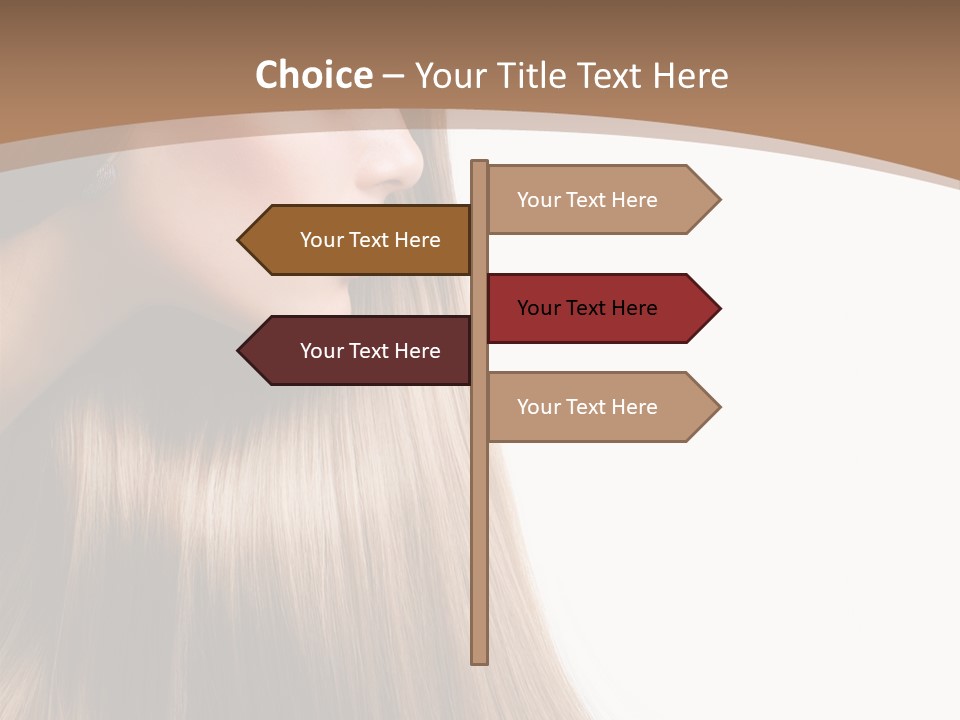 Coloring Bright Make Up PowerPoint Template