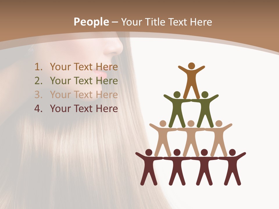Coloring Bright Make Up PowerPoint Template