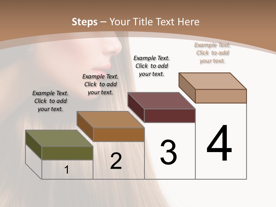Coloring Bright Make Up PowerPoint Template