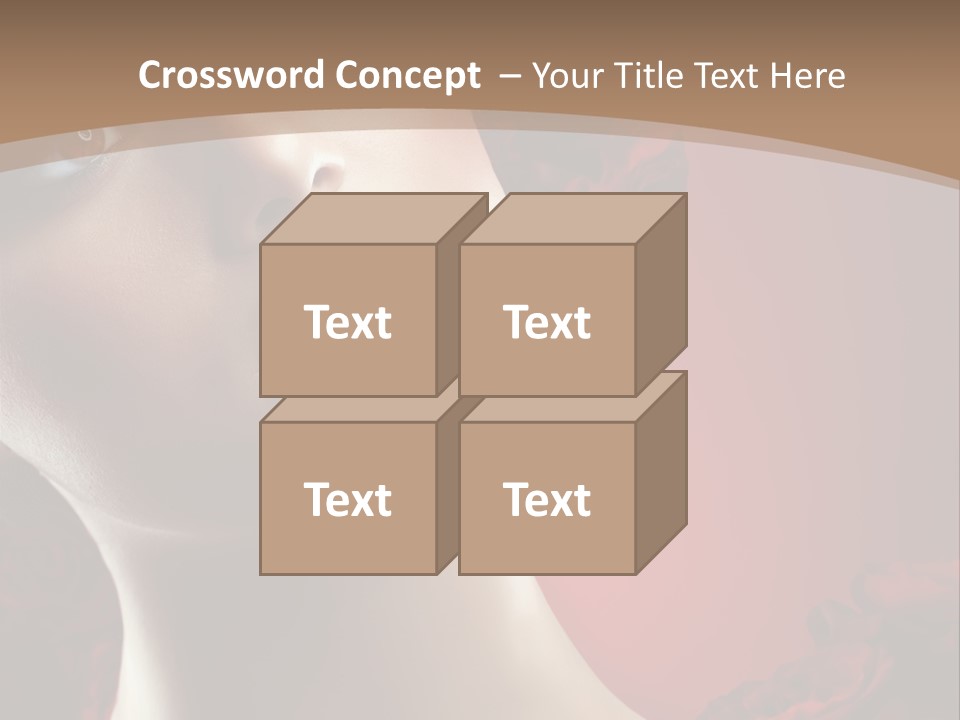 Fashion Dark Salon PowerPoint Template